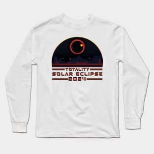 Totality Solar Eclipse 2024 - Science Long Sleeve T-Shirt